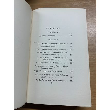 RARE* 1922 ROBERT LOUIS STEVENSON "THE WRECKER" VOL 17 ANTIQUE BOOK (P6)