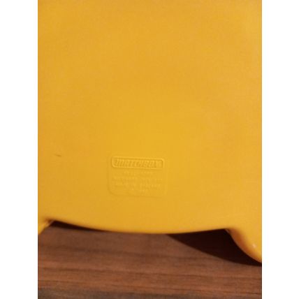 Matchbox 1982 Yellow Activity Bear Vintage Teddy Baby Cot Toy Lovely Condition