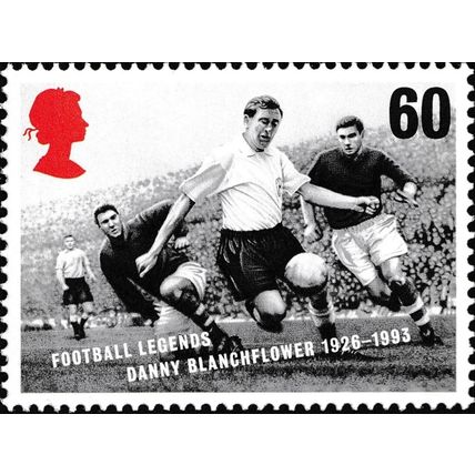 GB 1996 European Football 60p Danny Blanchflower Unmounted Mint MNH SG1929 stamp