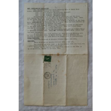 1954 Newsletter Northampton Girls Life Brigade + 1st Battalion swimming gala