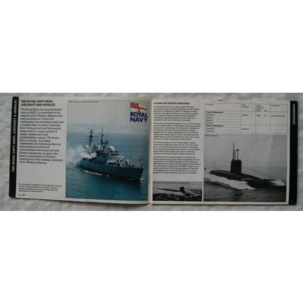 1988 The Royal Navy Ships Aircraft & Missiles