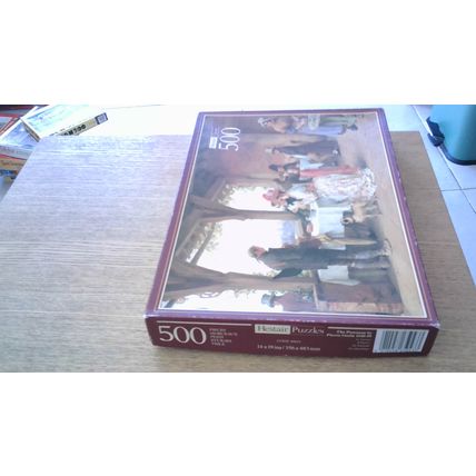 THE POSTMAN by Pierre Outin (1840-99) Jigsaw Puzzle (500 Piece) Hestair Classics