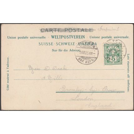 Bernerin - Tracht, 1905 - Wehrli AK