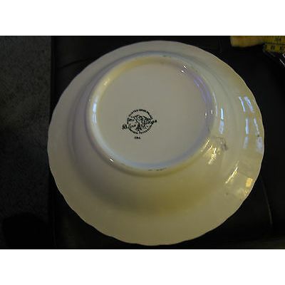 Blue Ridge Southern Potteries Handpainted "Cheerful" Daisy Round Serving Bowl