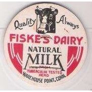 CT Warehouse Point Milk Bottle Cap Name/Subject: Fiske's Dairy~84