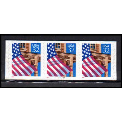 2915A 32c U.S. Flag Over Porch Very Fine MNH PNC 11111A/3 P/UL PA3572