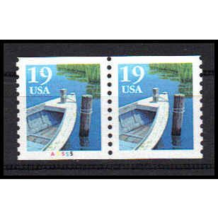 2529a 19c Fishing Boat Very Fine MNH CNP Left A5555 PA1249