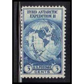 753 3c Byrd Expedition Just Clears MNH O5303