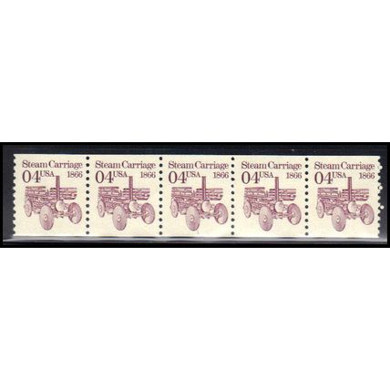 2451 4c Steam Carriage Fine MNH Dry Gum PNC 1/5 KA9190