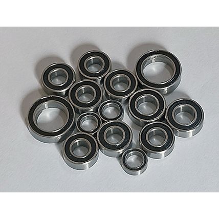 TAMIYA CIVIC /JACOS MUGEN /NEW BEETLE /FF-01 Rubber Sealed Ball Bearing Set
