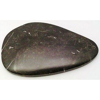 Black Septarian Nodule Freeform Gemstone Cabochon 96