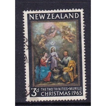 NEW ZEALAND 1965 XMAS 3d USED SG834