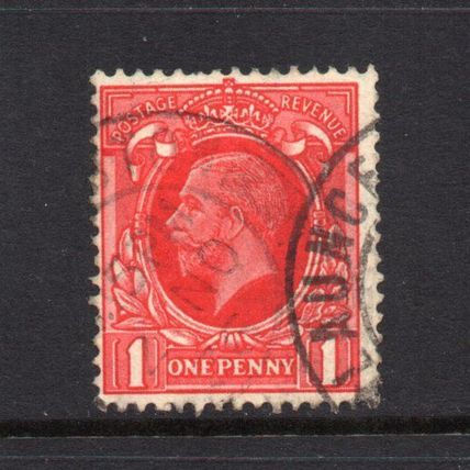 George V - 1934-36 - 1d Scarlet (sg440) Used #3