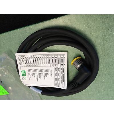 NEW RDE MR-19FZ-0000-001-003M ROBOTIC CABLE ASSEMBLY CORDSET,EV