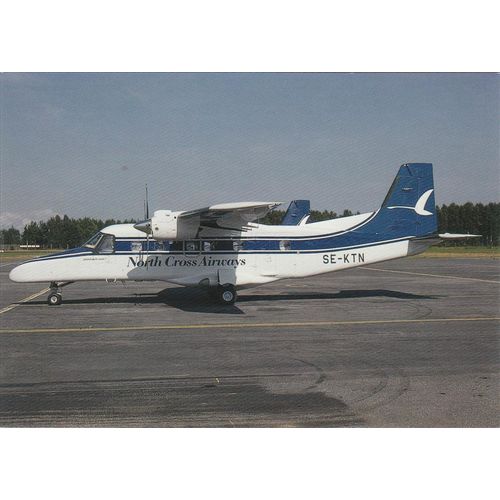 North Cross Airways Dornier 228 100 Civil Aircraft Postcard (A20290)