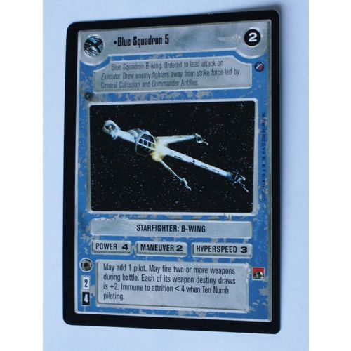 Star Wars CCG: Death Star II Limited # Blue Squadron 5 (A) light 2000 B-wing