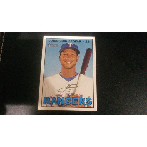 2016 Topps Heritage Card # 665 Jurickson Profar Mint (9) Texas Rangers