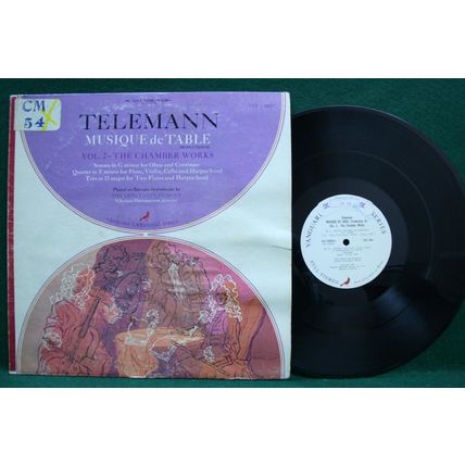 Harnoncourt/Concentus M. - Telemann: Musique de Table-Vol. 2 - VCS 10009 - EX