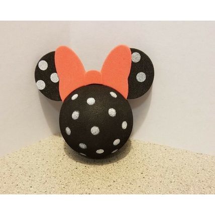 DISNEY'S MINNIE MOUSE POLKA DOTS CAR TRUCK VEHICLE ANTENNA PENCIL TOPPER~NEW~