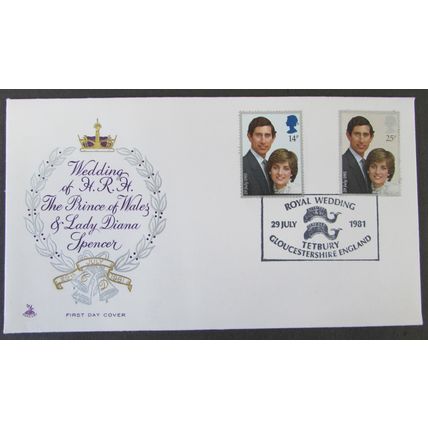 MERCURY - ROYAL WEDDING COMMEMORATIVE COVER 1981