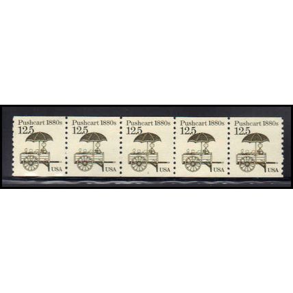 2133 12.5c Pushcart Very Fine MNH Dry Gum PNC 1/5 X2205