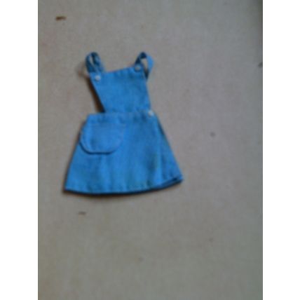 Barbie Doll sleeveless dress blue vintage 90s