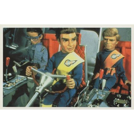 Gordon Scott Virgil Tracy in Thunderbirds TV Show Episode 10 Postcard