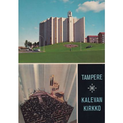 Kalevan Kirkko Finland Postcard