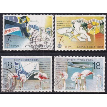 Cyprus 1988 SG 718-21 Used - Europa/CEPT (G-349 (8))