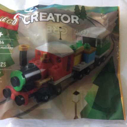 NEW Official Lego Creator Winter Holiday Train Poly Bag #30584 - 73 Pieces