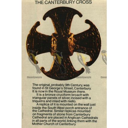 Canterbury Cross, Kent, Elgate Postcard