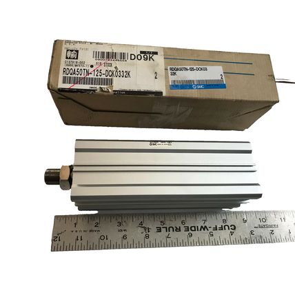 NEW SMC RDQA50TN-125-DCK0332K, PNEUMATIC CYLINDER,SN