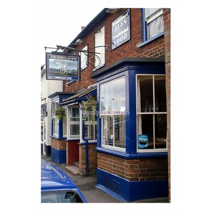 pu0196 - White Horse Pub , Leighton Buzzard , Bedfordshire - print 6x4