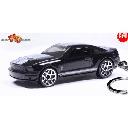 RARE KEYCHAIN BLACK SHELBY MUSTANG GT500 CUSTOM Ltd Ed NICE GIFT NOVELTY