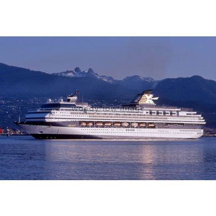SL0772 - Celebrity Cruises Liner - Galaxy - photograph 6x4