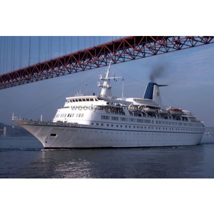 SL0775 - Cruise Liner - Golden Odyssey at Lisbon - photograph 6x4