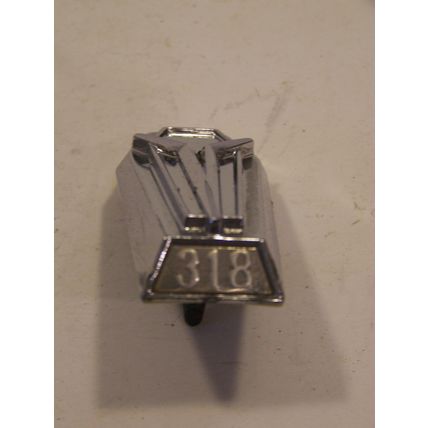 1968 1969 PLYMOUTH BELVEDERE SATELLITE HOOD ORNAMENT 318 OEM #2785850 MOPAR