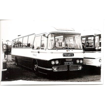 Black & White Photograph of Ribble Motor Services Ltd. - SCK 867