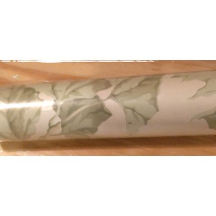 York Wallcoverings Green Leaf Design Double Roll 60 Sq. Ft 27" Wide 9 Yards