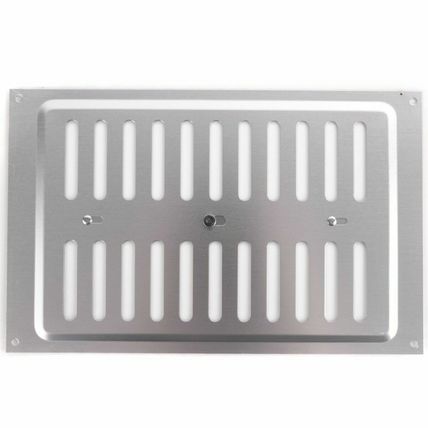 SLIDING ALUMINIUM AIR VENT 9"x6" Open Close Hit & Miss Adjustable Grille Cover