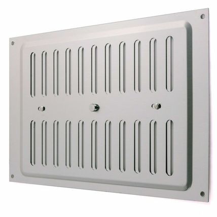 SLIDING ALUMINIUM AIR VENT 9"x6" Open Close Hit & Miss Adjustable Grille Cover