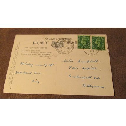 Valentines Art Colour Postcard - Hall & Pond Belfast A1061 - Artist EW Trick