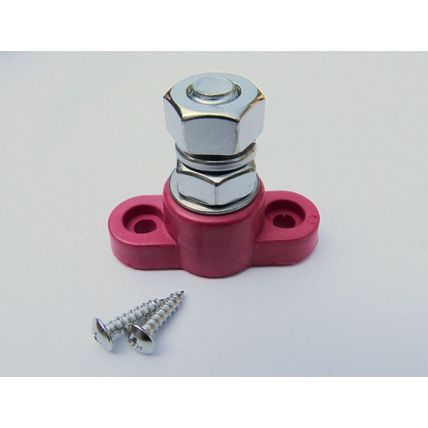 Solar Power M10 Red Stud Terminal Wire Connector Block Post 200A RV Marine