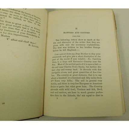 Antique Book Women Of Colonial Revolutionary Times Eliza Pinckney 1902 Ravenel