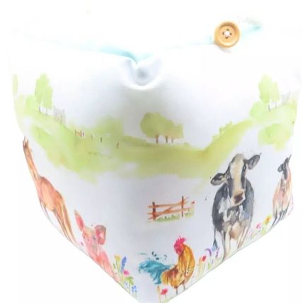 Farmyard Animals Doorstop Rural Scene 17 CM Gift Home Decor Festive Holidays