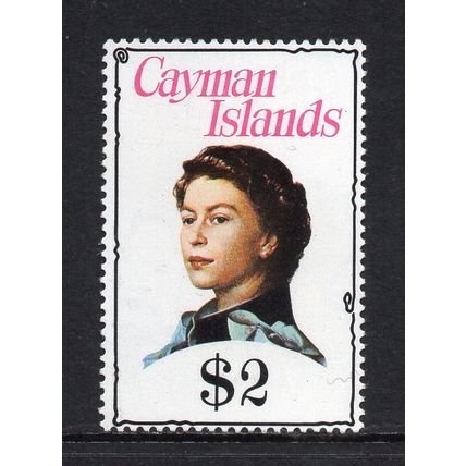 Cayman Islands - 1974 - $2 Queen Elizabeth II (sg359) Mint Hinged