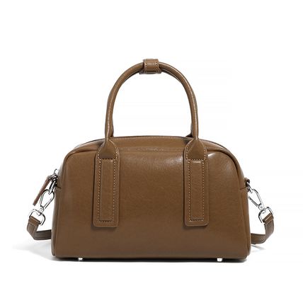 Women Genuine Leather Purses and Handbag Brown