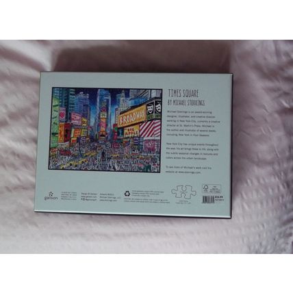 Michael Storrings Times Square 1000 piece Jigsaw Galison
