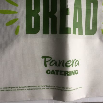 Panera Large 21'' x 18'' 12'' Catering Bag (Marked Up)