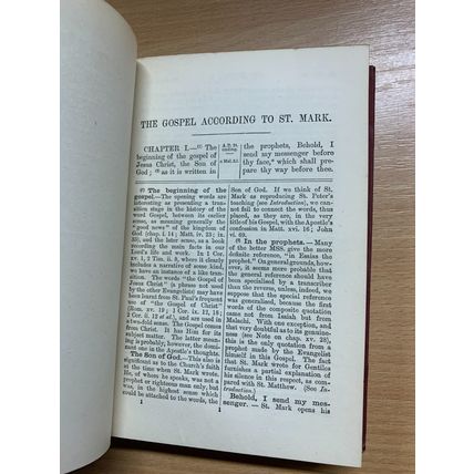 ANTIQUE ELLICOTT'S NEW TESTAMENT COMMENTARY VOL 2 ST MARK BOOK (P3)